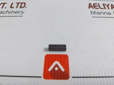 Lot-Of-5x-Samtec-Pitch-Socket-Strip-Strip-Receptacle-Sqw-108-01-F-D-4