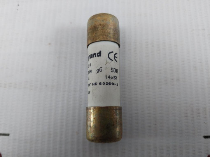 Lot-Of-8x-Ceramic-Cartridge-Fuse-By-Legrand-143-50-100ka-7