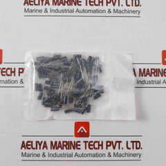 Lot Of 100X Rs Aluminium Electrolytic Capacitor 50V, 711-1422