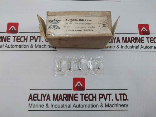 Lot Of 10X 0.481.303ТУ Silver Content Fuse Link 1,0A