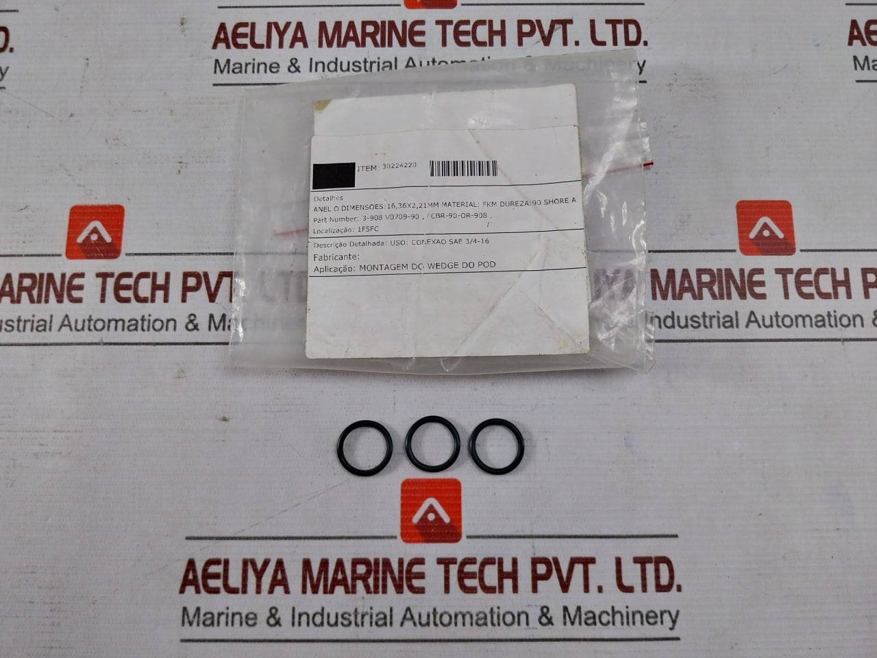 Lot Of 10X 30224220 O-ring Seal 3-908 V0709-90 FCBR-90-OR-908
