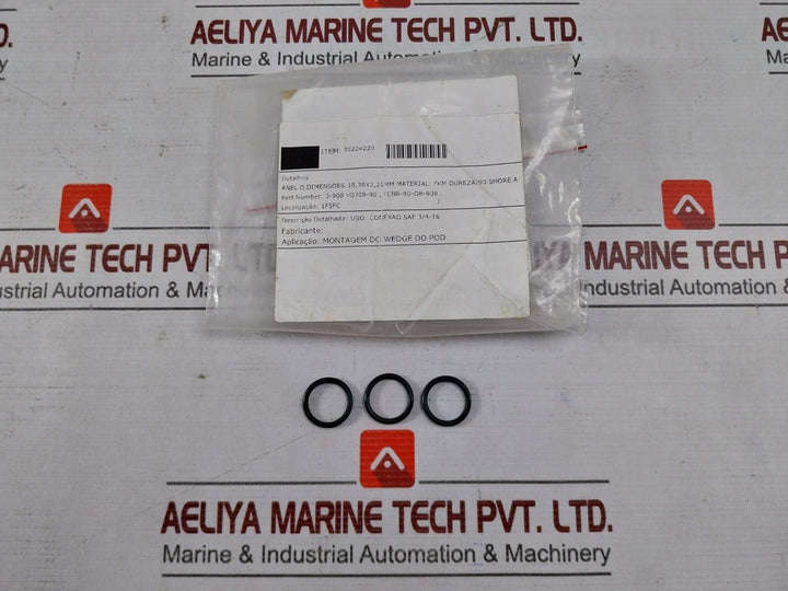 Lot Of 10X 30224220 O-ring Seal 3-908 V0709-90 FCBR-90-OR-908