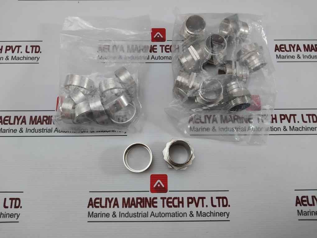 Lot Of 10X 32 Mm Brass Adaptor
