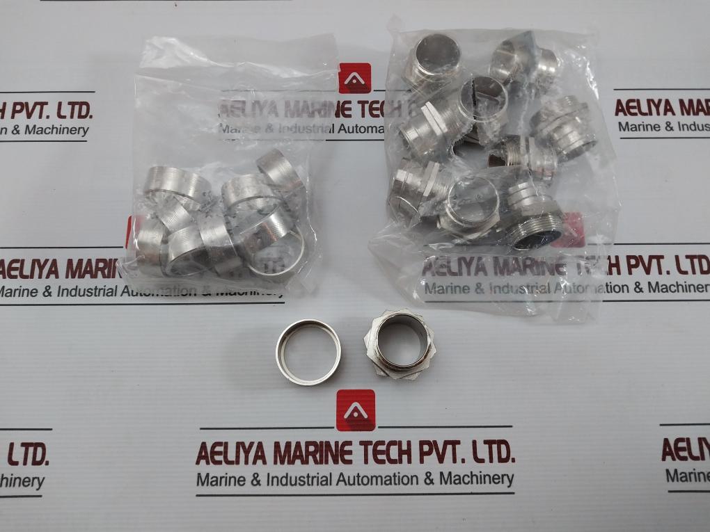 Lot Of 10X 32 Mm Brass Adaptor