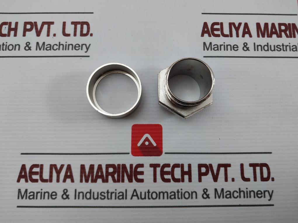 Lot Of 10X 32 Mm Brass Adaptor