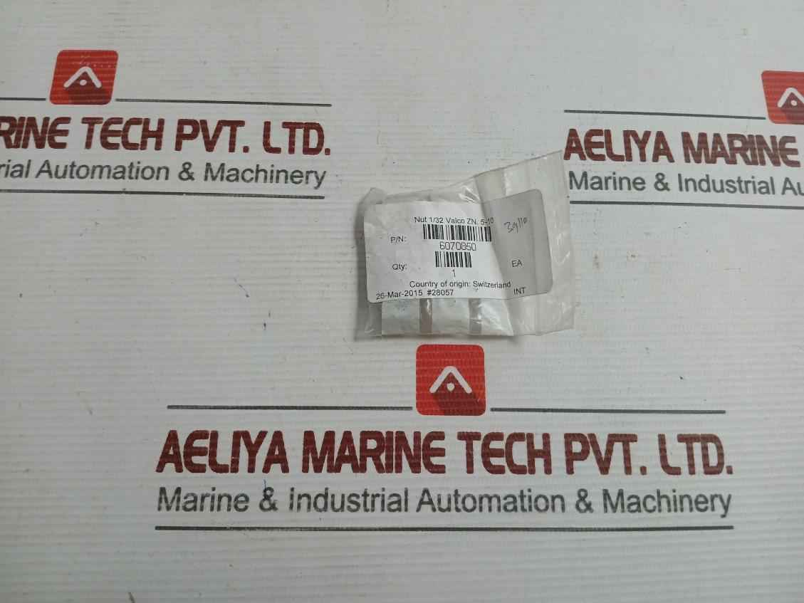 Lot Of 10X 6070850 Compression Screws/Nut 1/32 Brand Valco