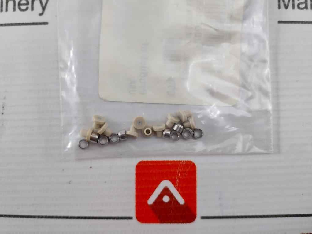 Lot Of 10X 700001660 2 Micron Ss Frit & Lock Ring Ferrule Brand Waters