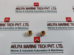 Lot of 10X Agilent Technologies 5180-4105 Brass Nut 1/4"