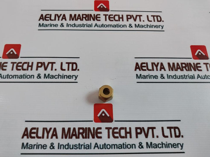 Lot of 10X Agilent Technologies 5180-4105 Brass Nut 1/4