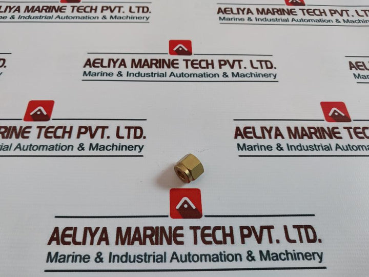 Lot of 10X Agilent Technologies 5180-4105 Brass Nut 1/4