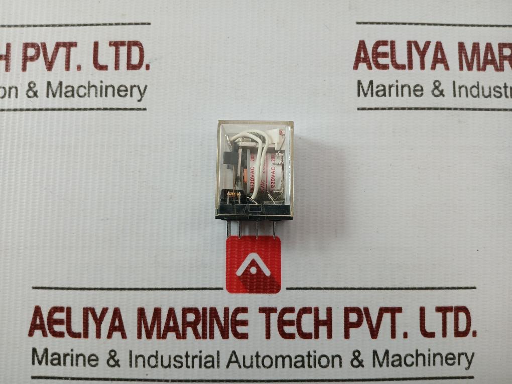 Lot Of 10X Aux Relay My4N Omron 200/220Vac