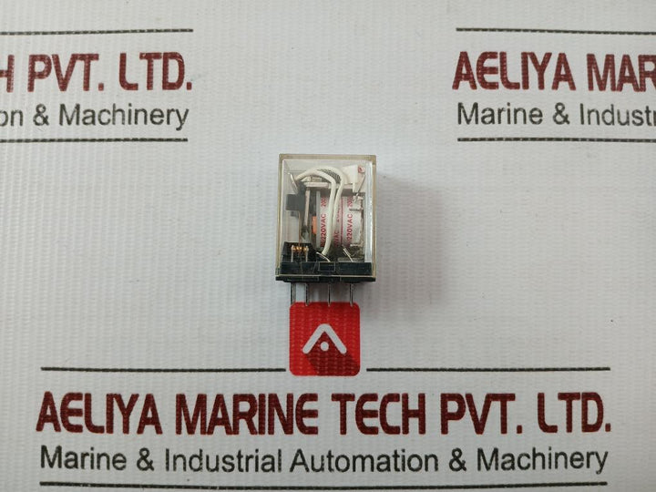 Lot Of 10X Aux Relay My4N Omron 200/220Vac