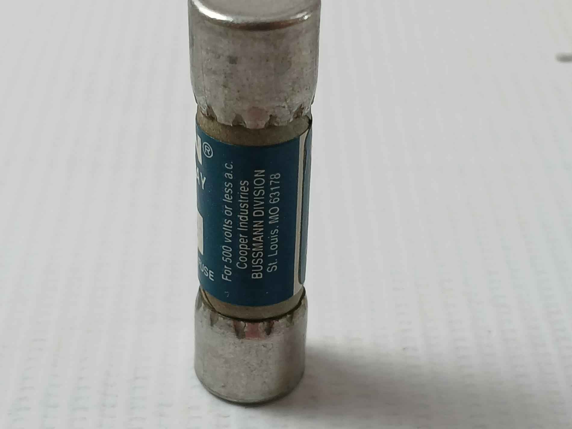 Lot Of 10X Bussmann Fnq-2 Time-delay Fuse 500V