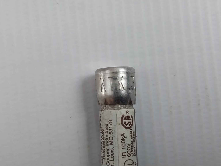 Lot Of 10X Bussmann Ktk-3 Fast-acting Fuse 3A/600V