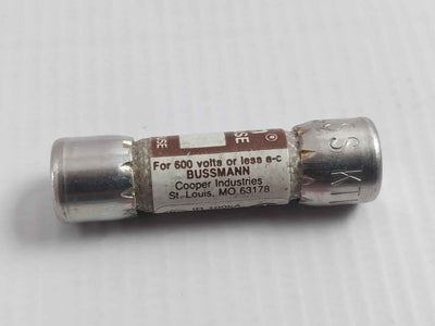 Lot Of 10X Bussmann Ktk-3 Fast-acting Fuse 3A/600V