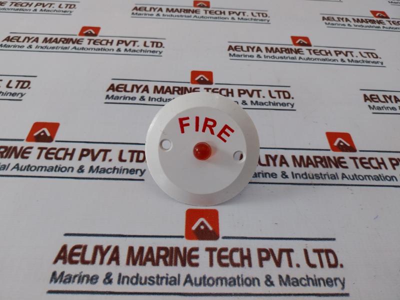 Lot of 10X C Systems CS9902 Fire Alarm Response indicator round plastic