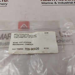 Lot of 10X CAMERON 2720448-04-04 Bop Upgrade Tube Gang Clamp I019B