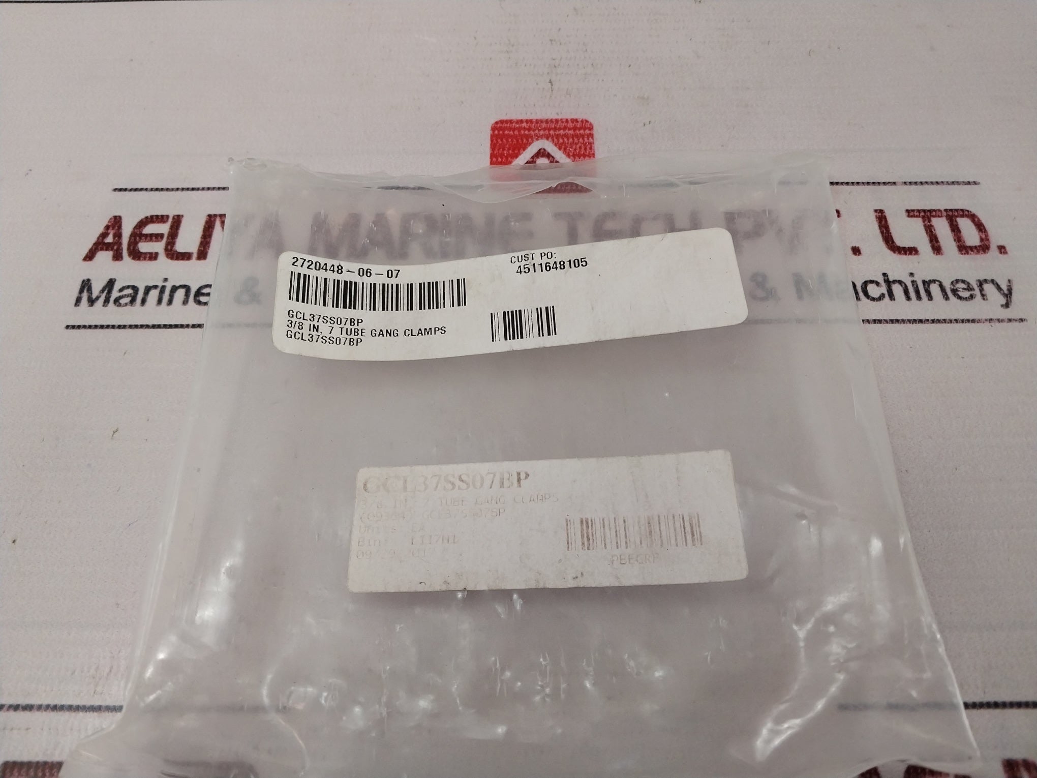 Lot of 10X Cameron 2720448-06-07 Bop Upgrade Tube Gang Clamp