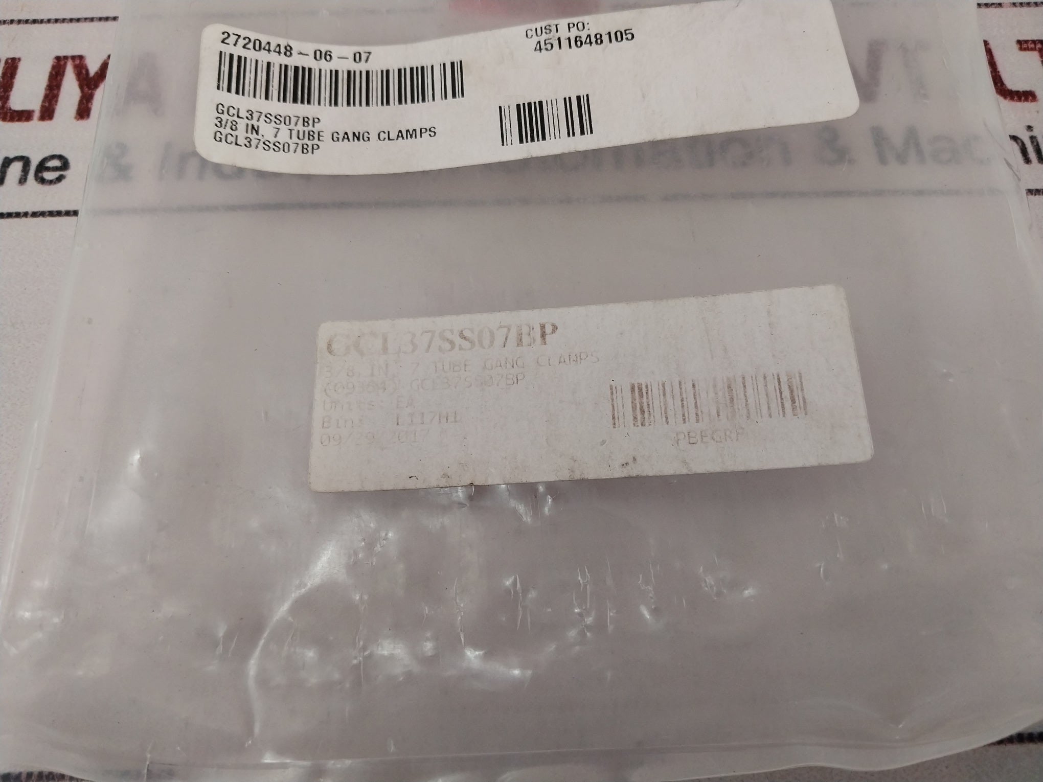 Lot of 10X Cameron 2720448-06-07 Bop Upgrade Tube Gang Clamp