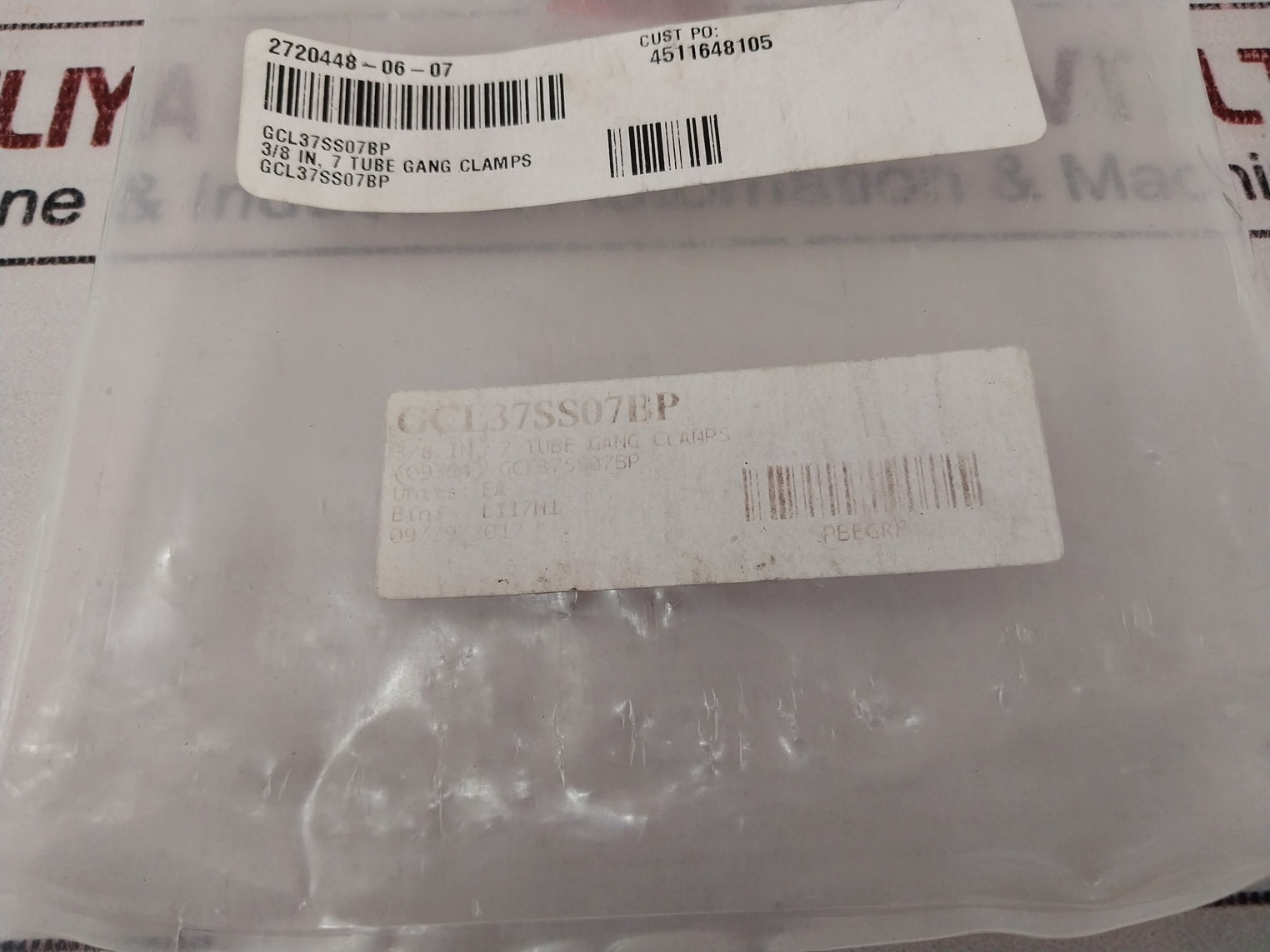 Lot of 10X Cameron 2720448-06-07 Bop Upgrade Tube Gang Clamp