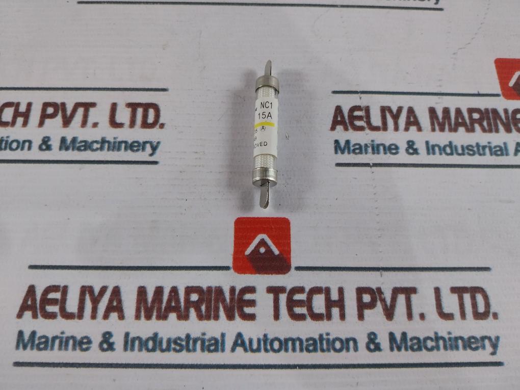 Lot of 10X Cello-lite NC1 15A Fuses Cartridges 15A