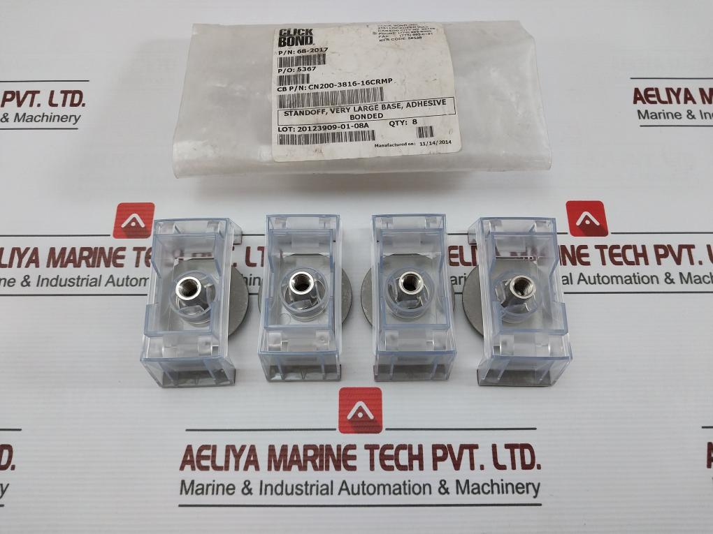 Lot Of 10X Click Bond Cn200-3816-16Crmp Adhesive Bonded Standoffs