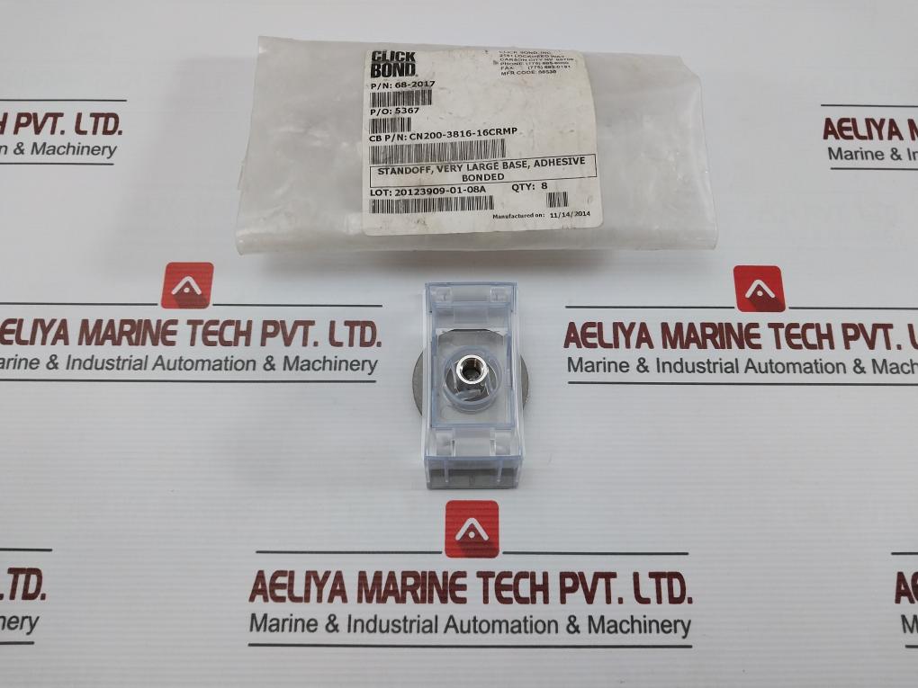 Lot Of 10X Click Bond Cn200-3816-16Crmp Adhesive Bonded Standoffs