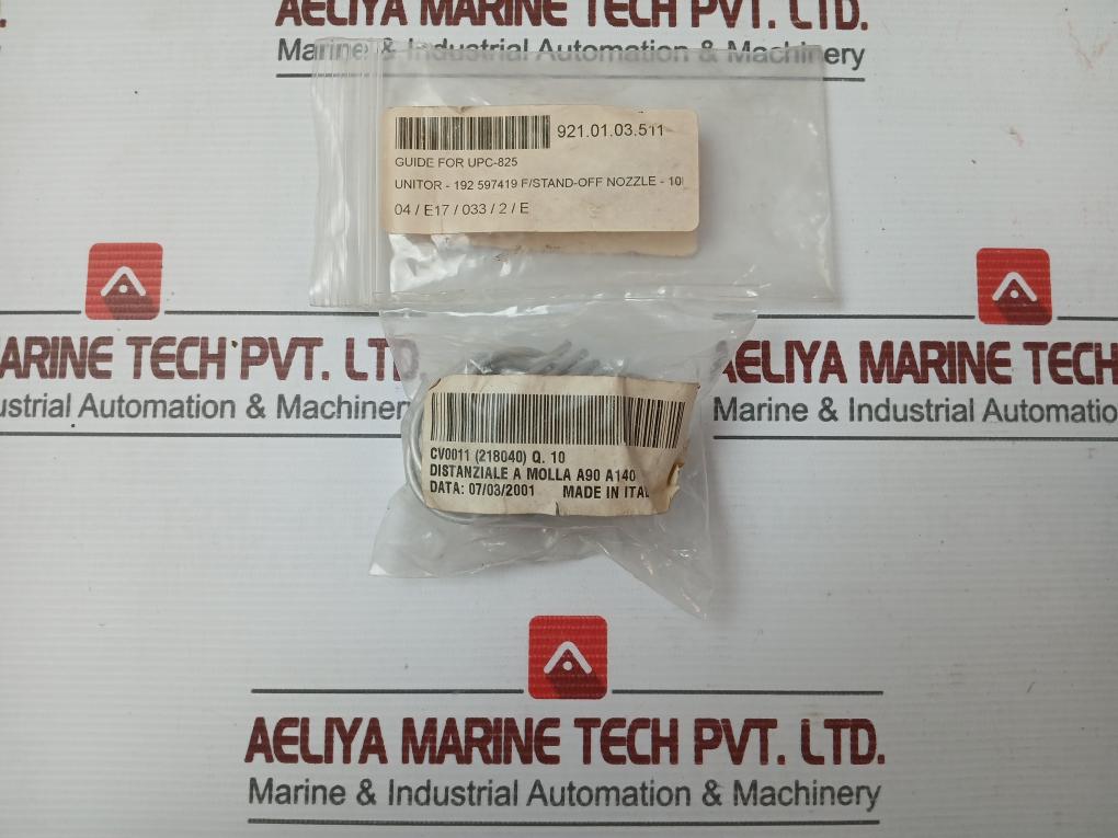 Lot Of 10X Cv0011 Guide Stand-off Nozzle Spacer For Upc-825 Unitor