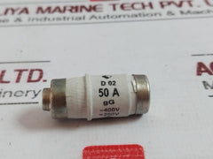 Lot of 10X D02 50A Low Voltage Fuse 50A 400V 250V