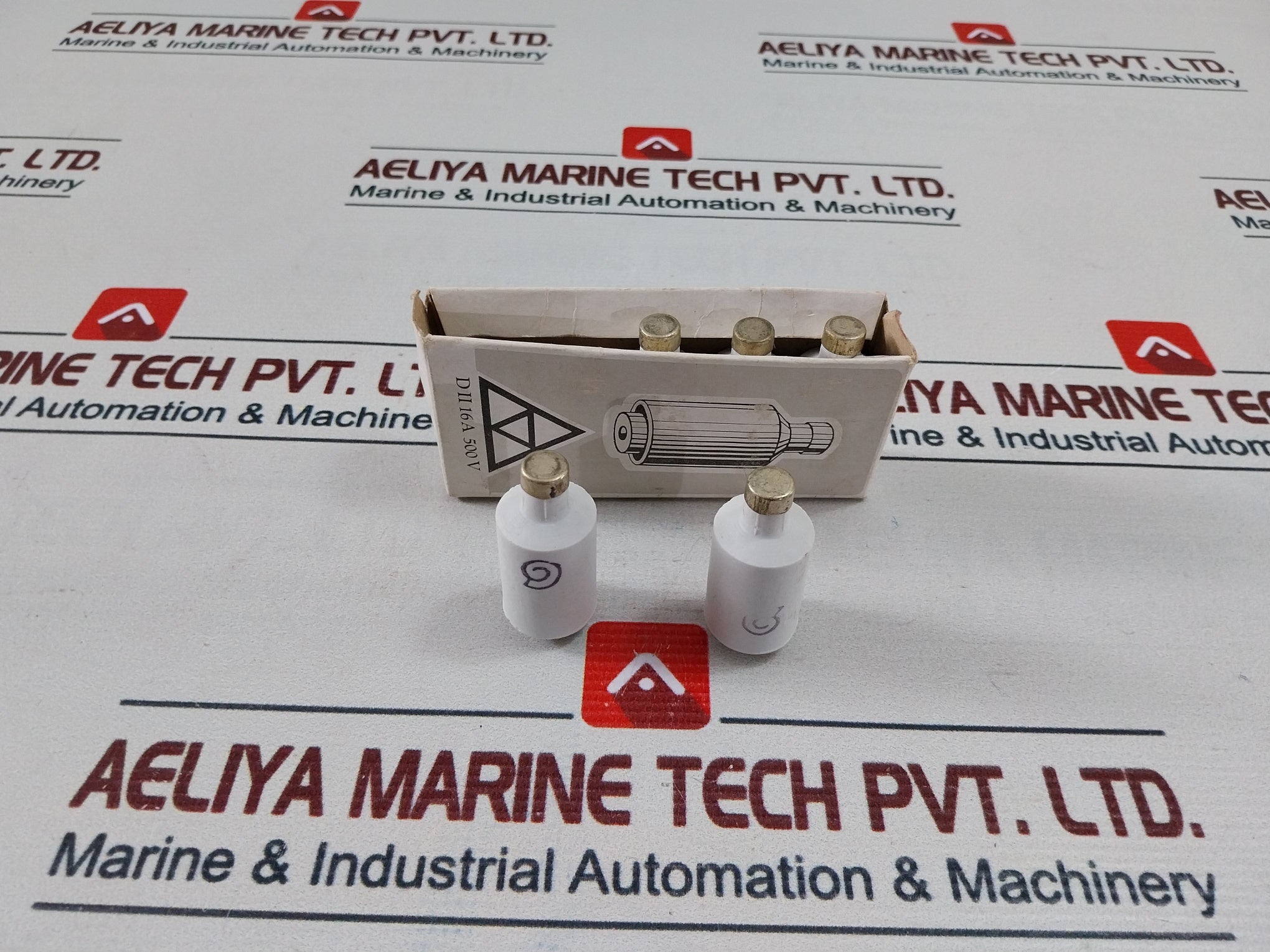 Lot Of 10X Dii 2410 Fuse Links 16A 500V