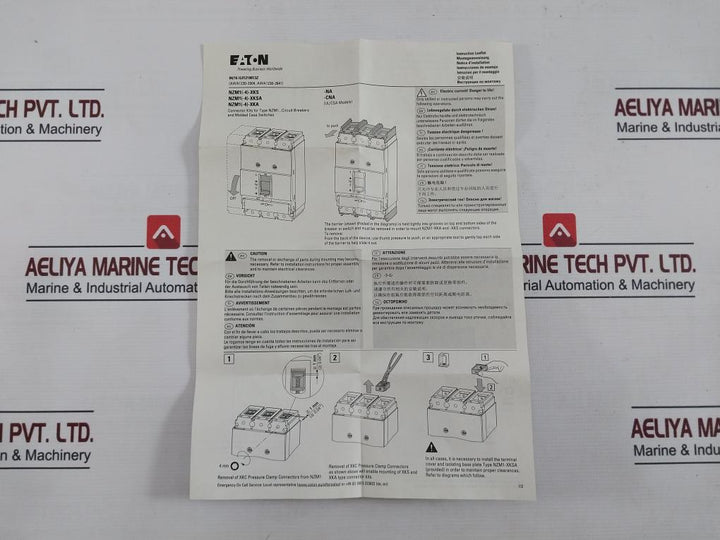 Lot of 10X EATON NZM1-XKSA Three-pole Molded Case Circuit Breaker Accessory