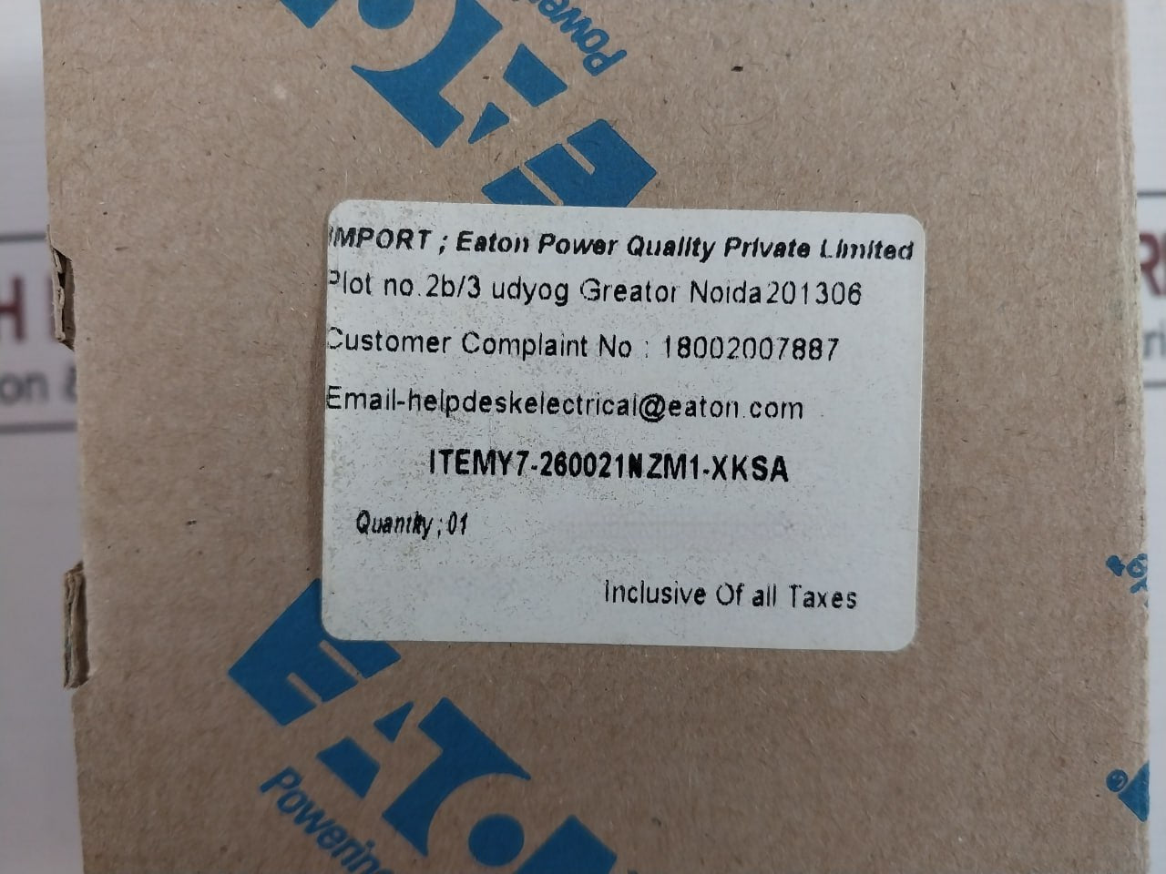 Lot of 10X EATON NZM1-XKSA Three-pole Molded Case Circuit Breaker Accessory