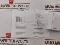 Lot of 10X EF400SW Wall Mounted 2 Pole Switch