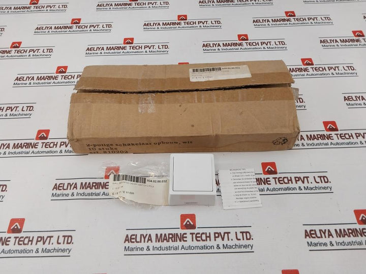 Lot of 10X EF400SW Wall Mounted 2 Pole Switch