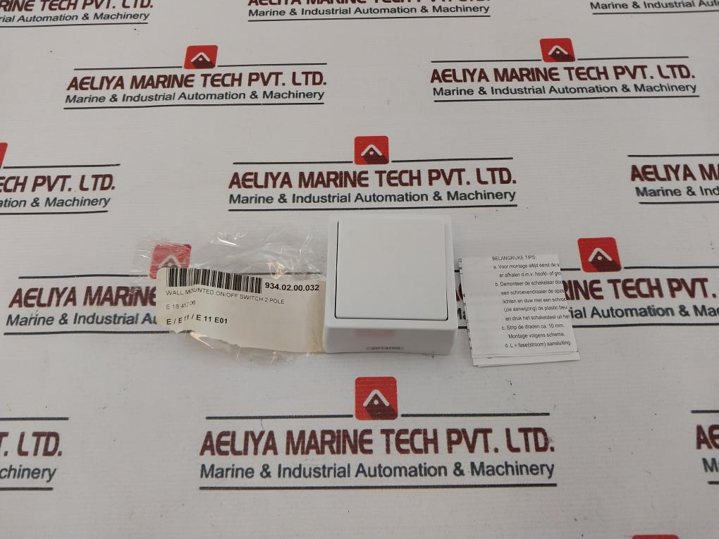Lot of 10X EF400SW Wall Mounted 2 Pole Switch
