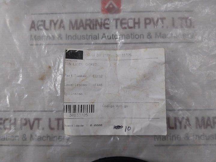 Lot of 10X EG132 Liner Gasket 5 IN