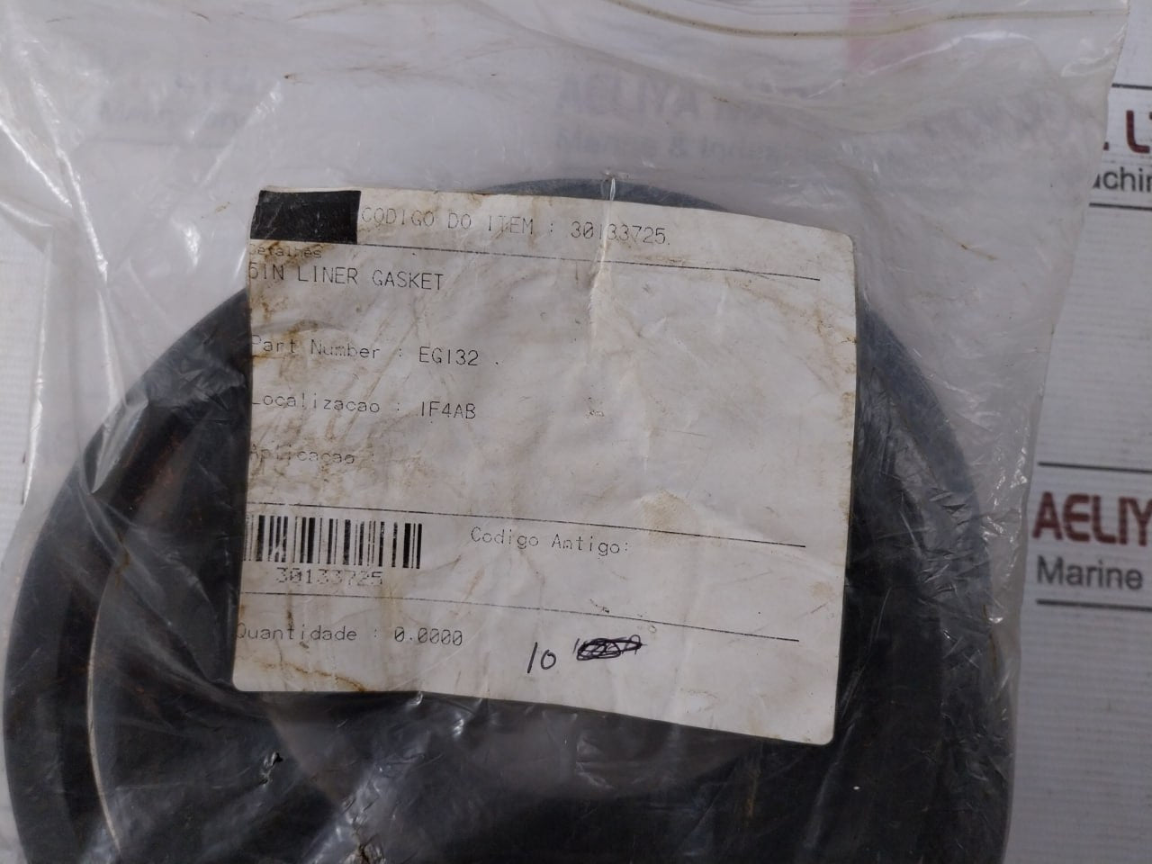 Lot Of 10X Eg132 Liner Gasket 5 In