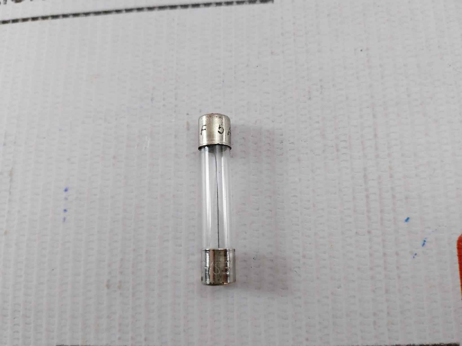 Lot Of 10X Esi F 5 A Glass Cartridge Fuse 6.35Q X 32 M.M 250V