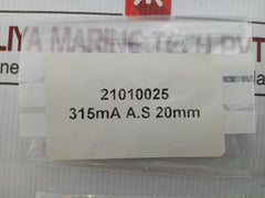 Lot Of 10X Farnell Cartridge Fuse 898-879