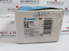 Lot of 10X FINDER 95.05 Clamp Terminal Socket 10A-250V 300V Max 10A Per Pole