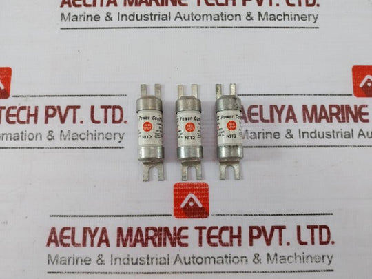 Lot of 10X GE Power NIT2 Red Spot HRC Fuse Link GG 2 AMP 40KA 250VDC 80KA 550VAC