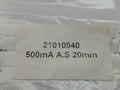 Lot Of 10X Glass Fuse T500Mal250V 5 X 20Mm H(T)