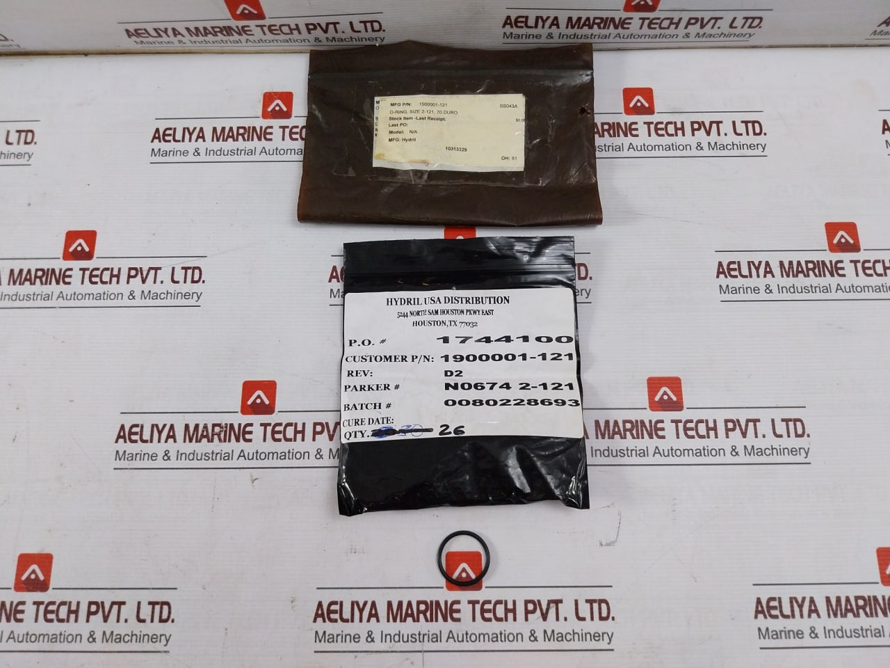 Lot Of 10X Hydril 1900001-121 O-ring Seal 2-121 70 Duro Mux Pod A2-59A 10313329