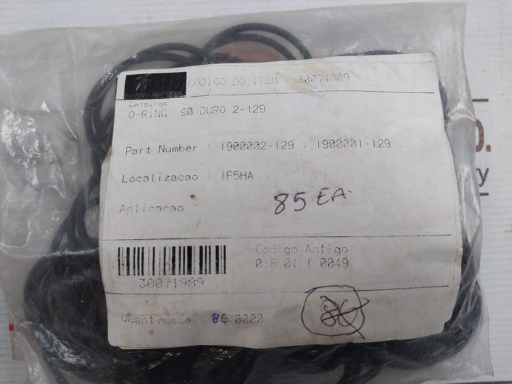 Lot of 10X HYDRIL 1900002-129 O-Ring 90 Duro 2-129 (103575) 1900001-129