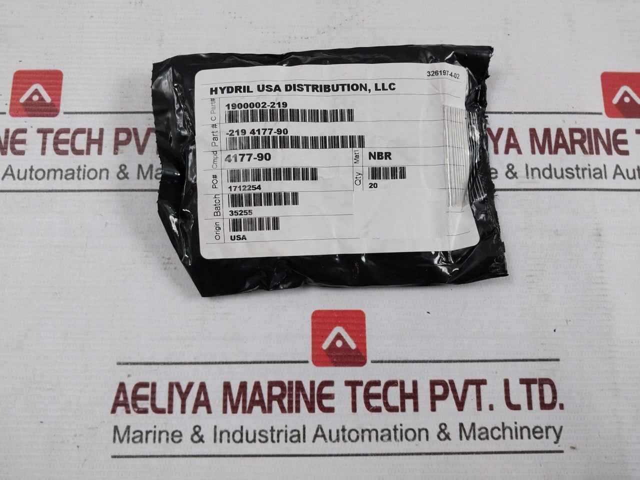 Lot Of 10X Hydril 1900002-219 O-ring Size 2-219, 90 Duro 219 4177-90
