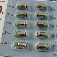 Lot Of 10X Idec Izumi Lftd-2Gpn10 Green Led Bulb