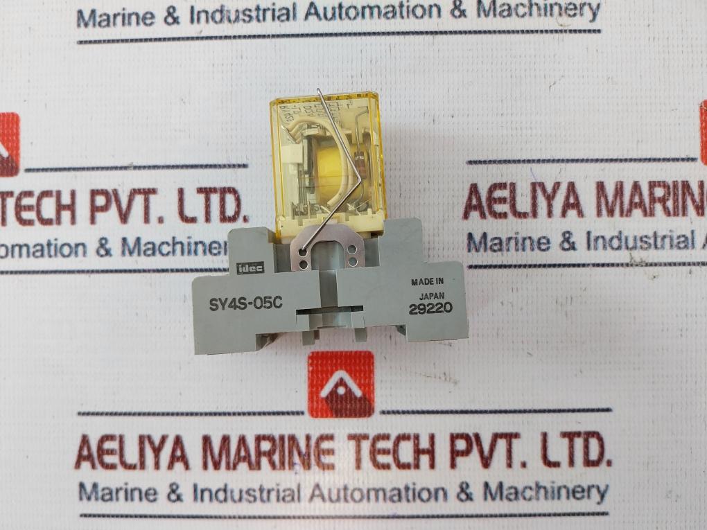 Lot Of 10X Idec Ry42S-ld General Purpose Relay With Base Sy4S-05C, 24Vdc