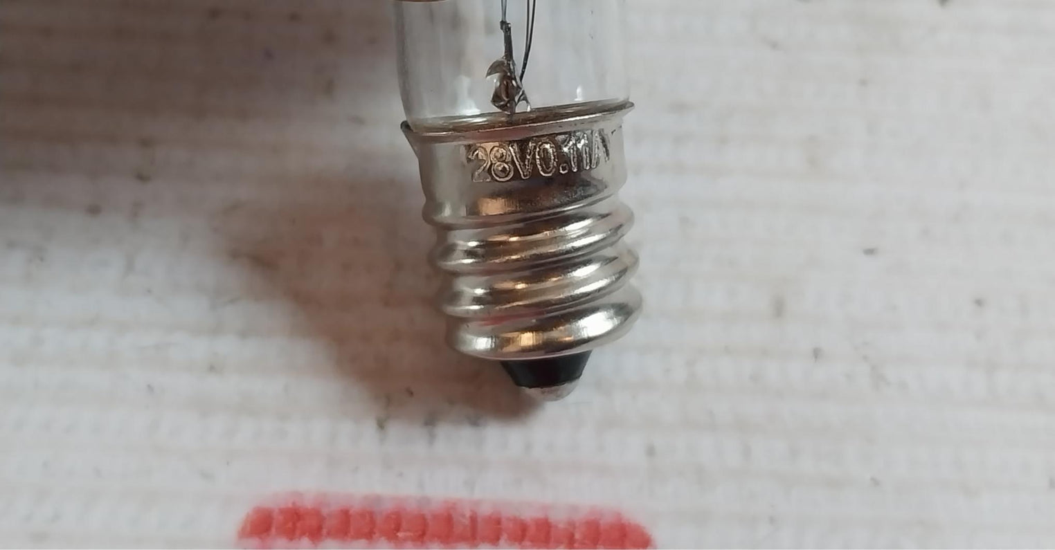 Lot Of 10X Impa 790521 Pilot Lamp Clear Indicator 28V 0.11A