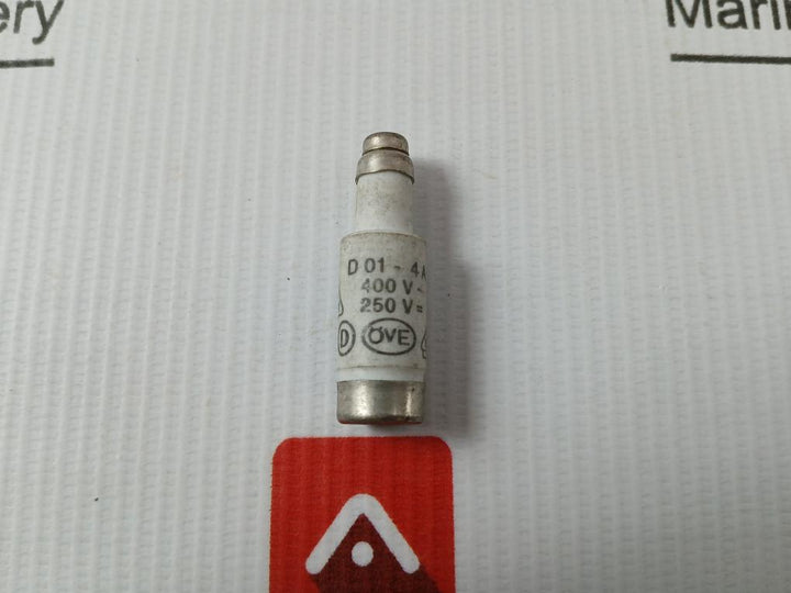 Lot of 10X KVGY D 01-4A GL Bottle Fuse 400V