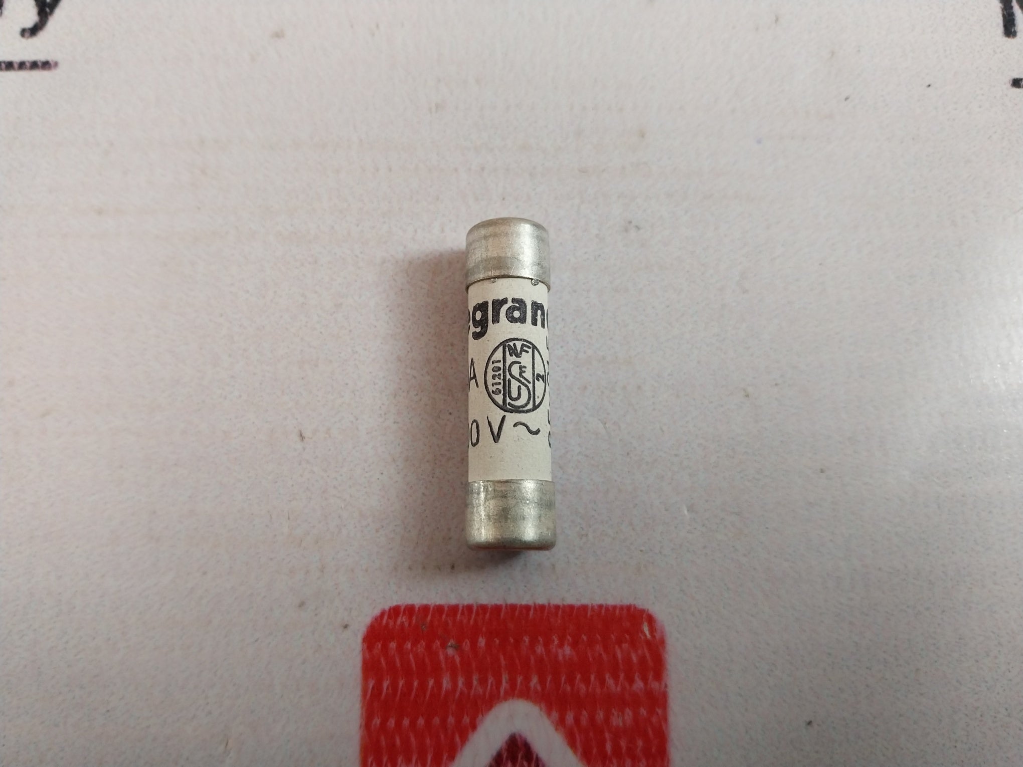 Lot Of 10X Legrand 123 20 Cartridge Fuse 20A 400V